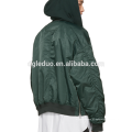 Chegada nova moda inverno bonito com capuz zip-frente homens jaqueta